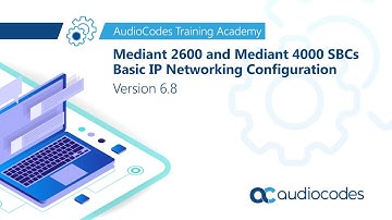 Mediant 2600 and Mediant 4000 SBCs Basic IP Networking Configuration - Version 6.8