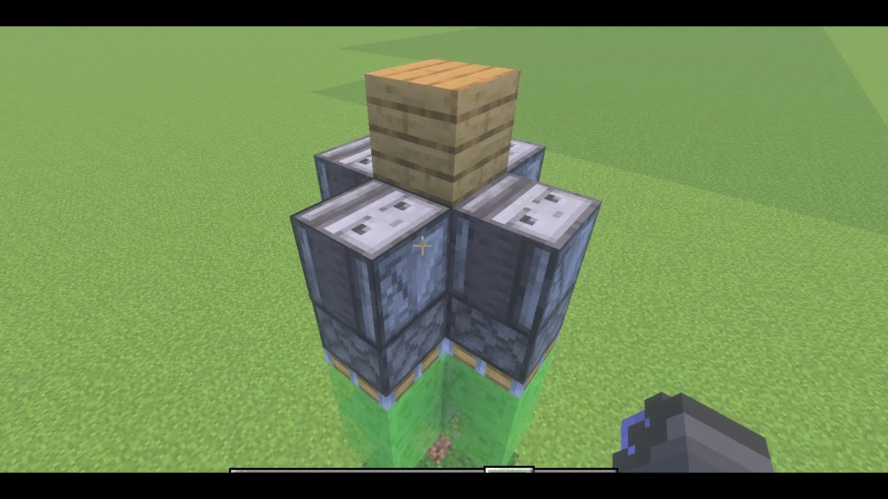 How to build a vertical flying machine in minecraft bedrock edition!