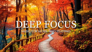 Эмбиентная учебная музыка для концентрации — Музыка для учебы, концентрации и памяти #846