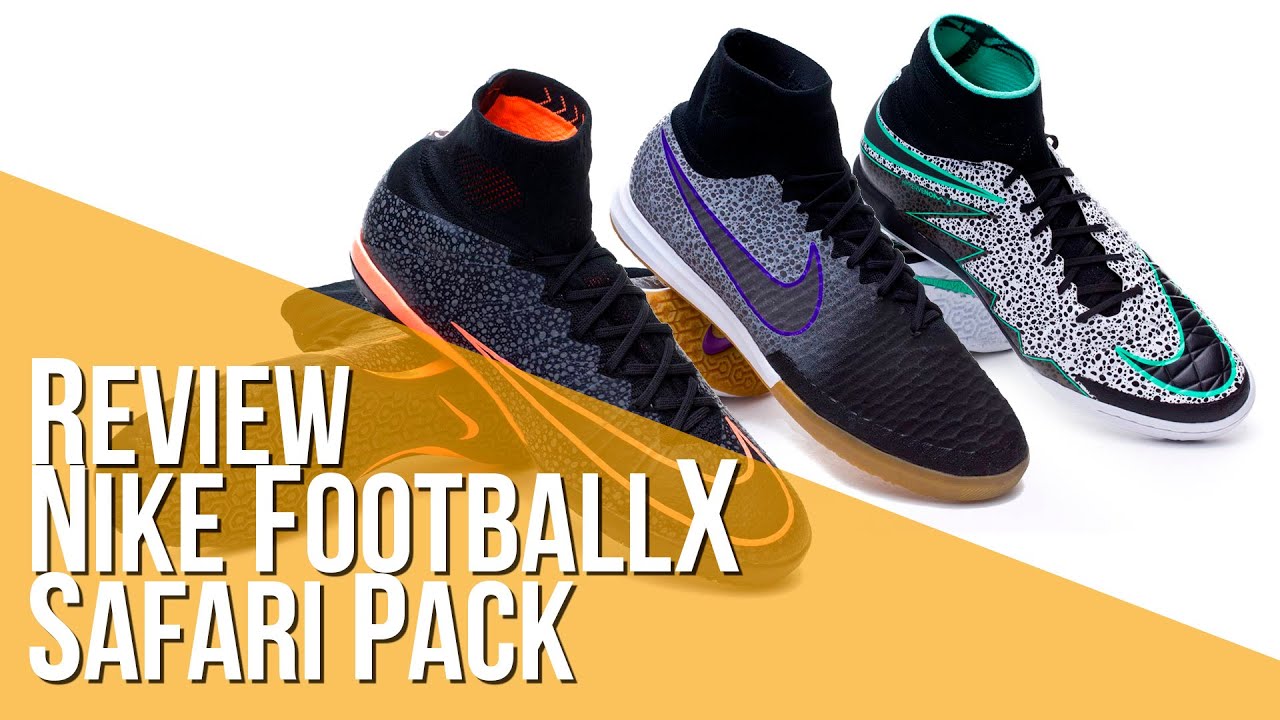 Review Nike Football X Safari Pack YouTube