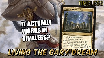 Living the Gary Dream in Timeless! Mono Black Devotion | Timeless BO3 Ranked | MTG Arena