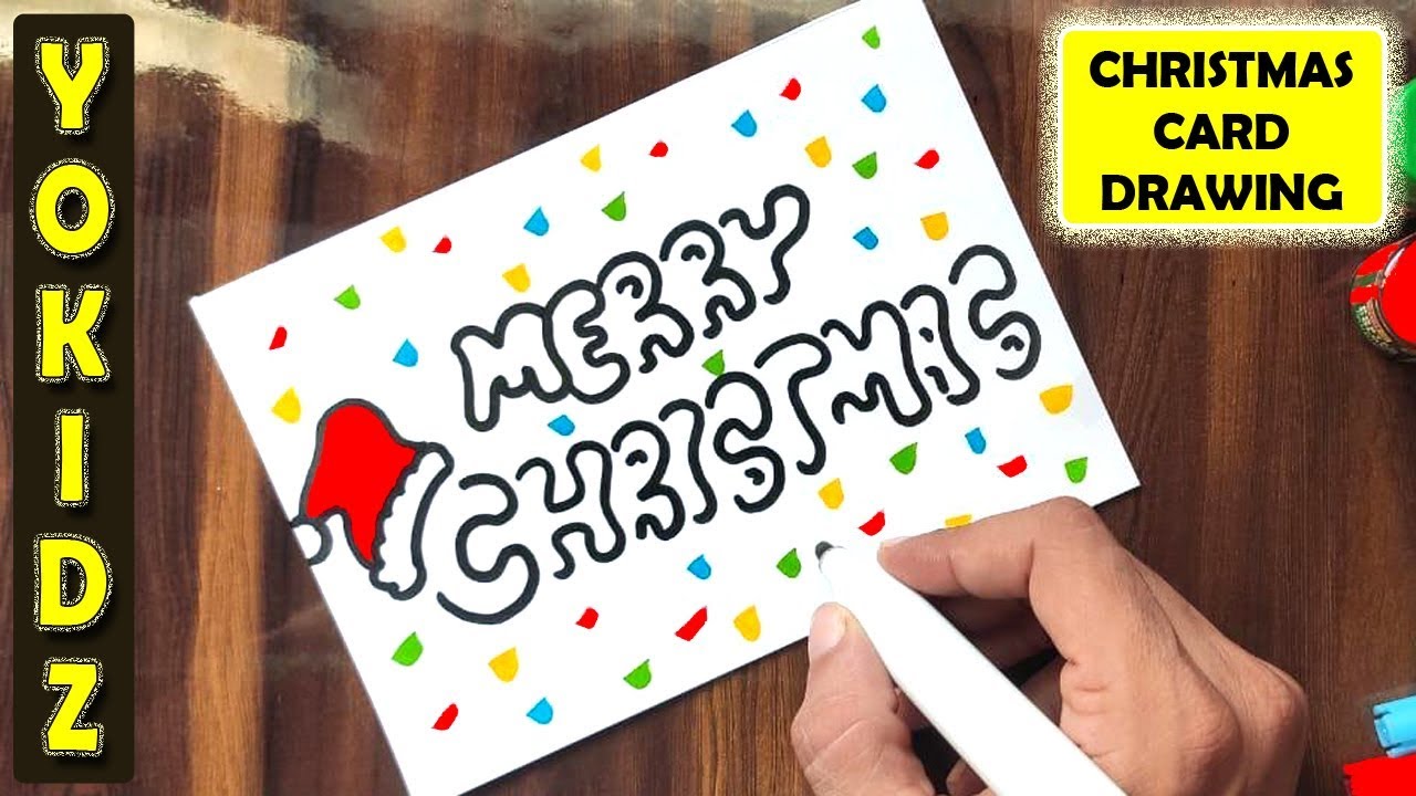 How To Draw Christmas Cards