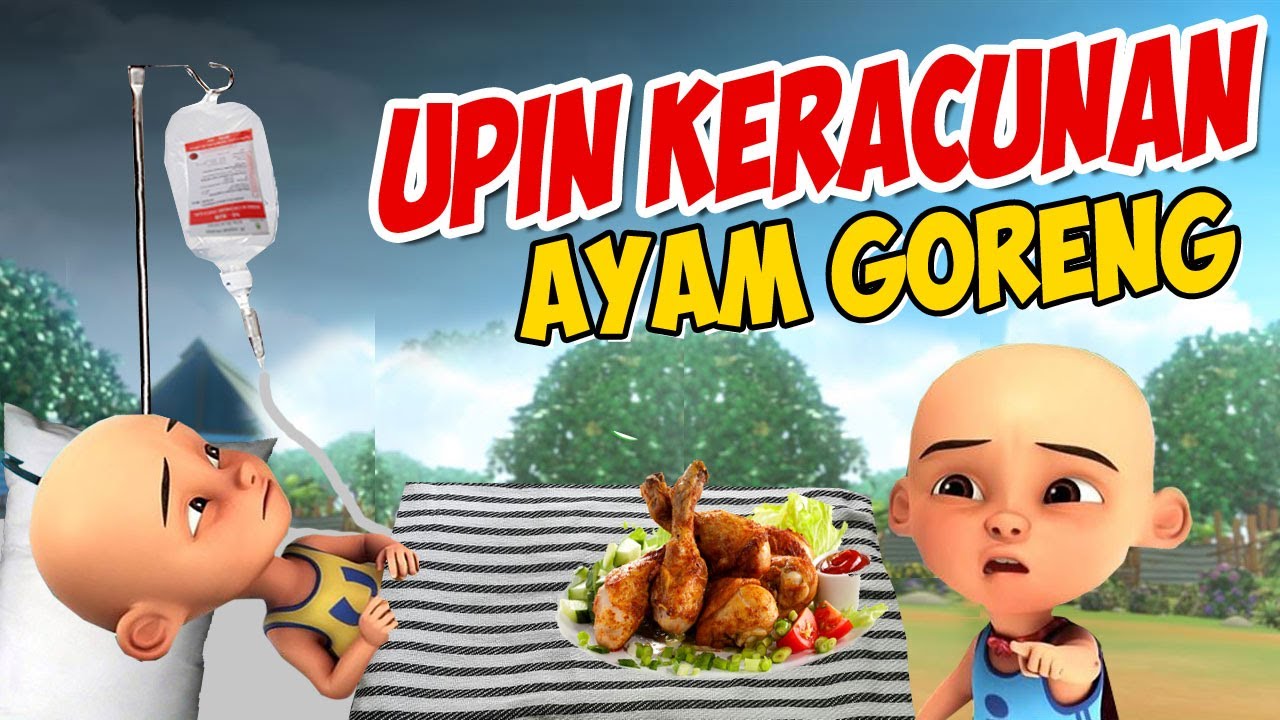 Upin ipin Keracunan Ayam Goreng , ipin sedih ! GTA Lucu - YouTube
