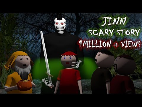 JINN SCARY STORIES (ANIMATED IN HINDI) MAKE JOKE HORROR