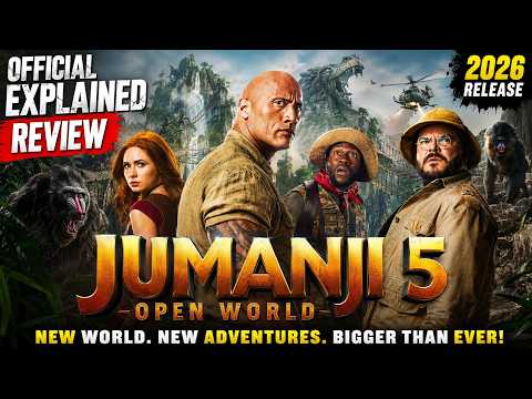 JUMANJI: OPEN WORLD (2026) Official Trailer Movie Explained & Review | Dwayne Johnson | Kevin Hart