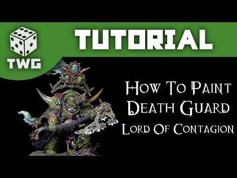 Painting your Death Guard Lord of Contagion