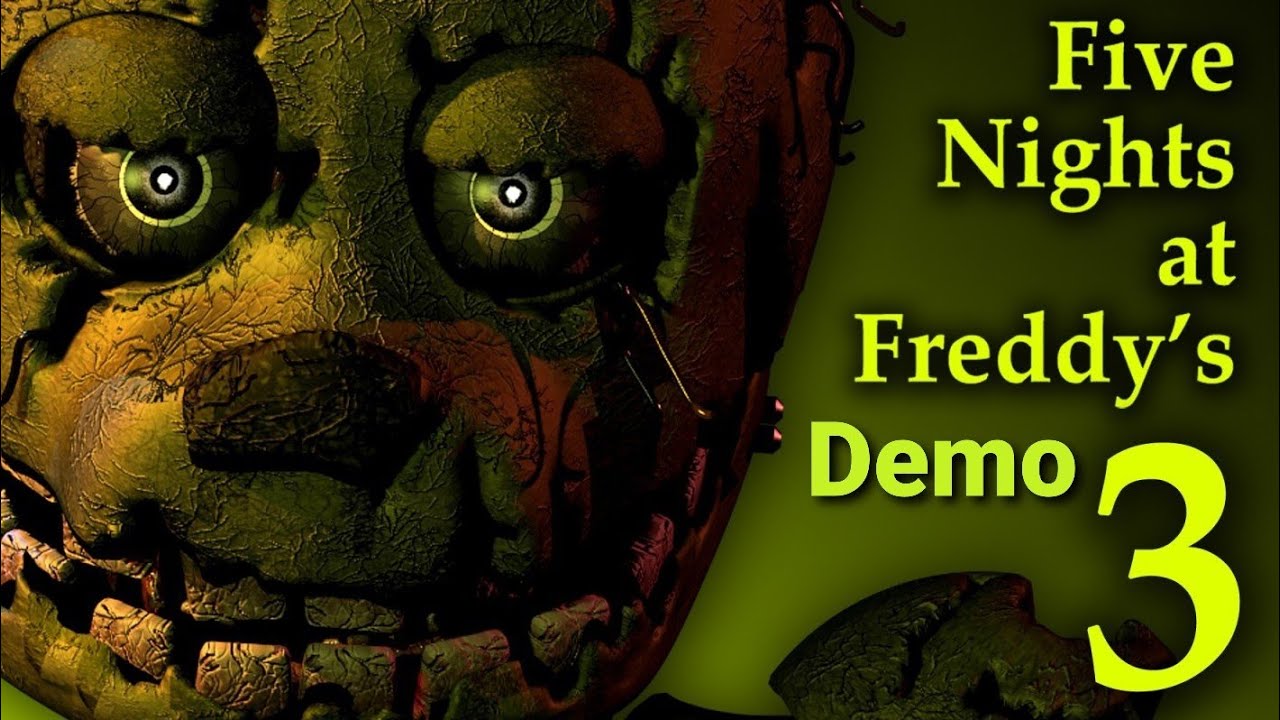 Играем во FNAF 3|Five Nights At Freddy's 3 Demo