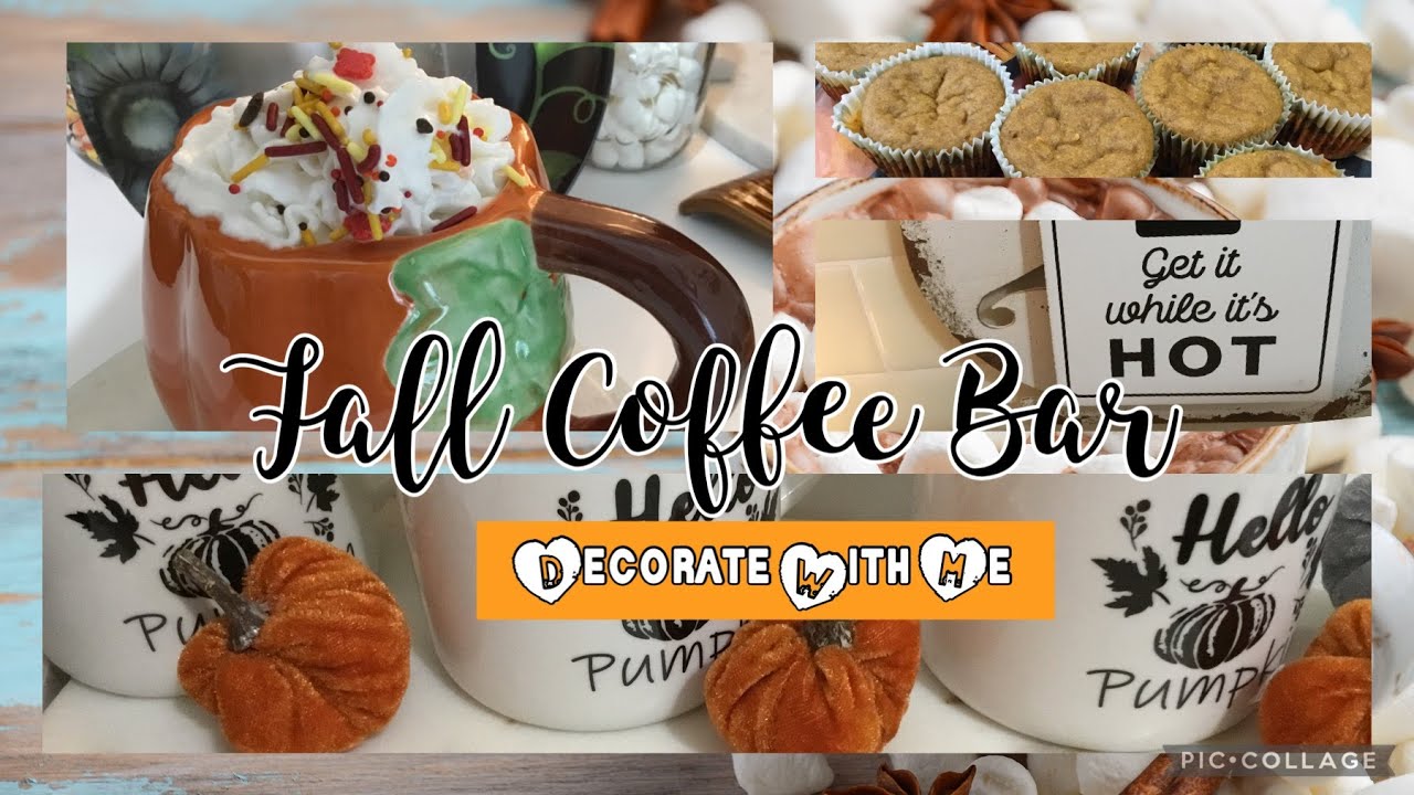 FALL HOT COCOA/COFFEE BAR 2022+2 INGREDIENT PUMPKIN MUFFINS! YouTube