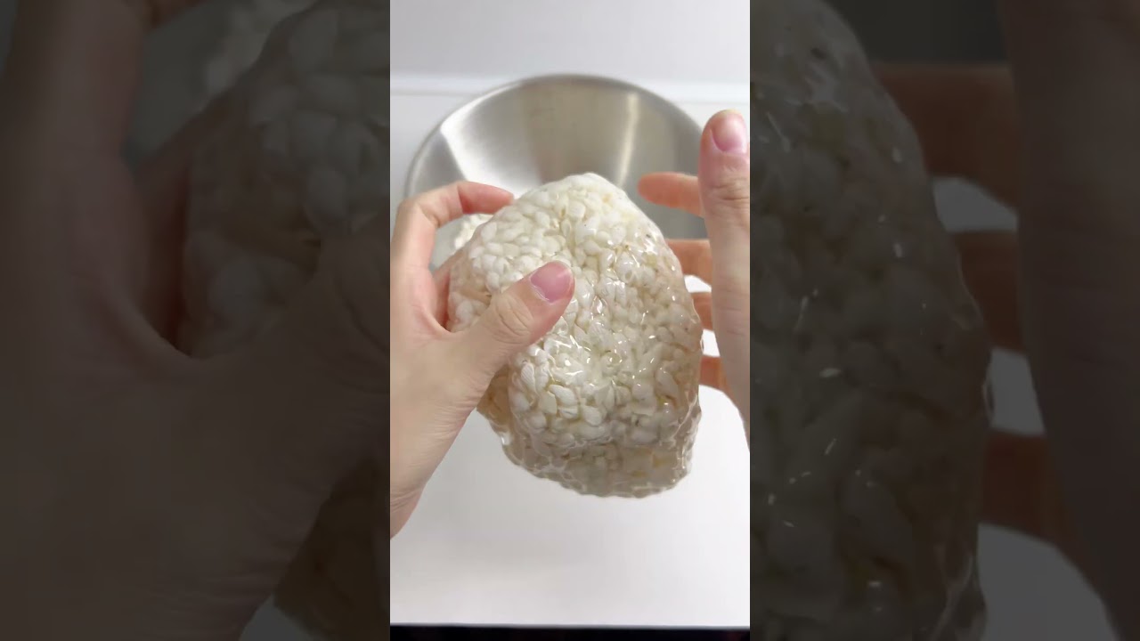 Ice Skin Crunch Ball Handmade Squeeze ASMR for Relaxation & Sleep Aid 🎧🌀