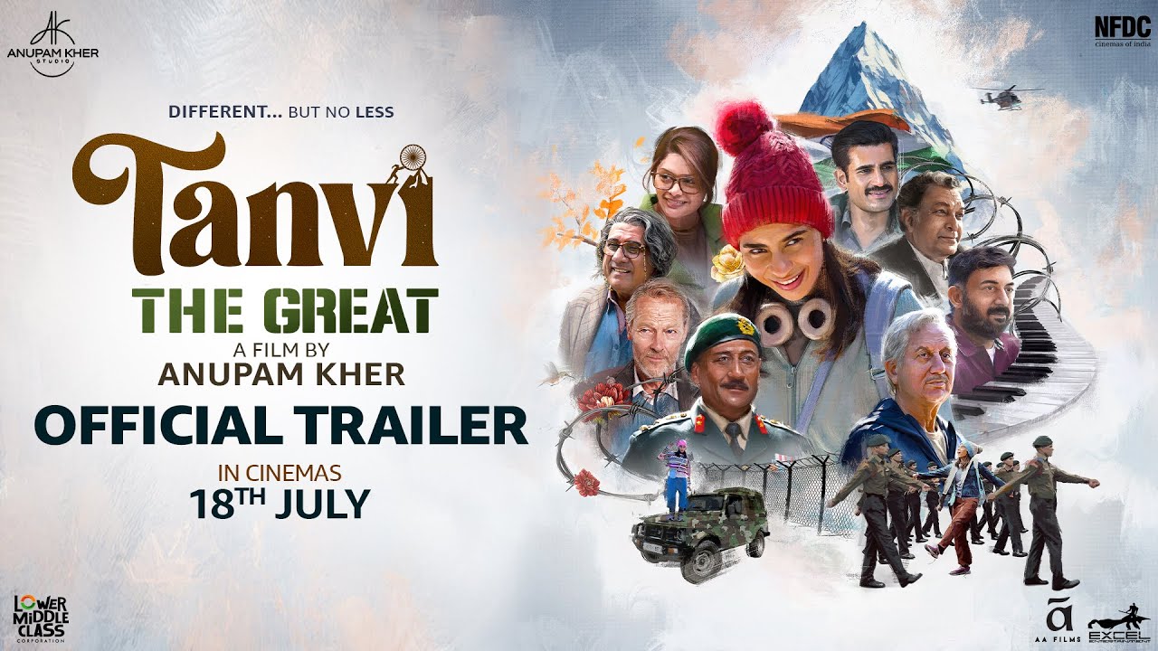 Tanvi The Great | Official Trailer | Anupam Kher | Shubhangi | MM Keeravaani | In Cinemas 18th July