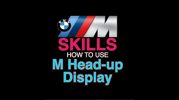 How To Use BMW M Headup Display