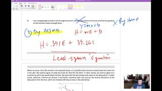 Math 83 3-5 Lesson Part 3 Correlation Coefficient