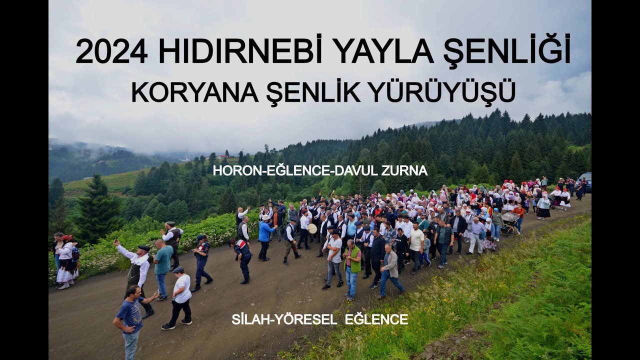 BAŞTAN SONA 2024 HIDIRNEBİ YAYLA ŞENLİĞİ KORYANA HORONU #horon #koryana #keşfet