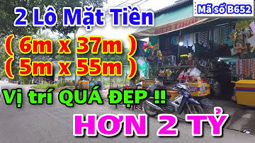 Bán 2 Lô Mặt Tiền Giá Rẻ, Diện tích TO Ngay kcn và Chợ ở Bến Cát Bình Dương Cũ. Sổ hồng riêng.