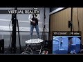 Vr kinect bodyscanner with sonceboz hexapod and exvr