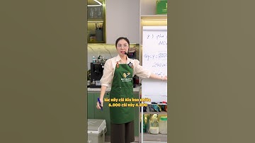 SaLy Academy | So sánh giá cost cà phê phin & cà phê máy dành cho chủ quán #lyphamphache #shorts