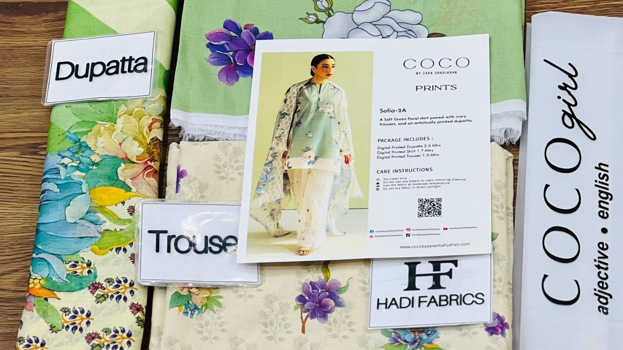 COCO BY ZARA SHAHJAHAN – MEKO TEXTILE! Most Hit Design Series – September 2025