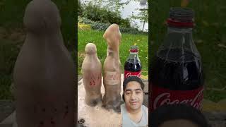 It's an experimental short of Mentos vs. soft drinks #shorts