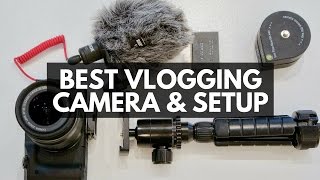 Intuïtie Contract catalogus BEST VLOGGING CAMERA SETUP ON A BUDGET with external mic, wide lens, flip  up screen - YouTube