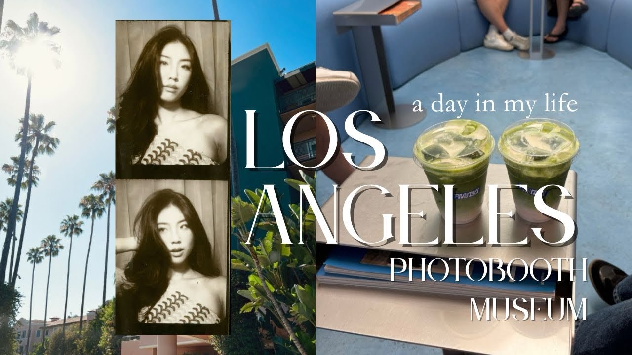 A day in my life In Los Angeles #1🌴: Photobooth Museum & Dinner!