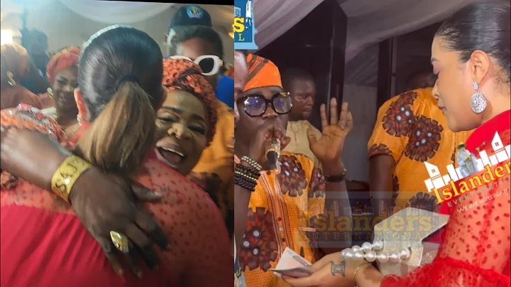 MANY SURPRISED AS YORUBA NOLLYWOOD ACTRESS, ADUNNI ADE KNEELS DOWN TO GREET MADAM SAJE
