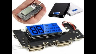 Dual USB 5V 1A 2.1A Mobile Power Bank 18650 Battery Charger PCB Module Board