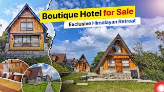 Luxury Himalayan Boutique Hotel for Sale | Snowfall Zone | 1 Acre Property