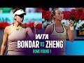 Anna Bondar vs. Qinwen Zheng | 2026 Rome Round 1 | WTA Match Highlights