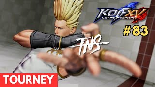 TNS KOFXV Tourney #83 (Clark, Meitenkun, Dinosaur, Leona, Andy) King of Fighters 15 Tournament