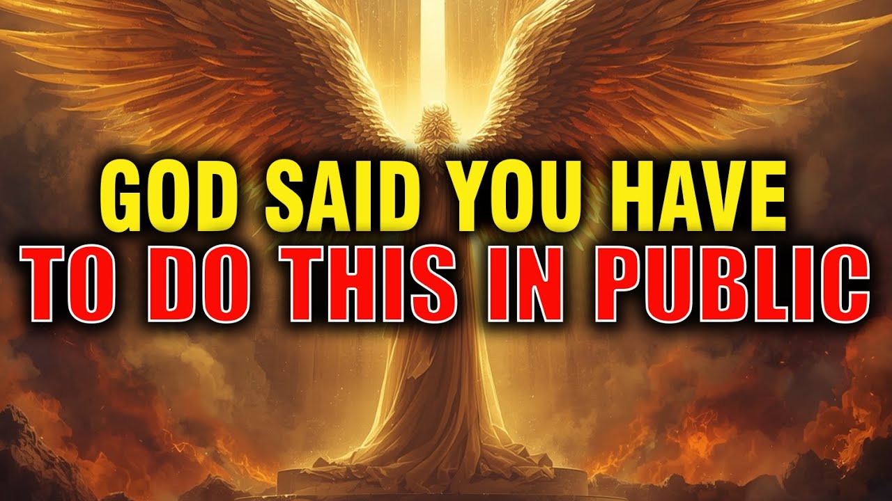 ИЗБРАННЫЙ, РАДИ БОГА, СОВЕРШИ ЭТО ПОСТНО ПУБЛИЧНО – ПУСТЬ ВСЕ УВИДЯТ!