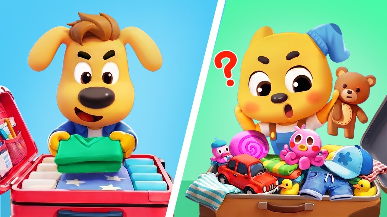 ⁣Let's Go On a Trip | Learn Life Skills and Responsibility for Preschoolers | Sheriff Labrador