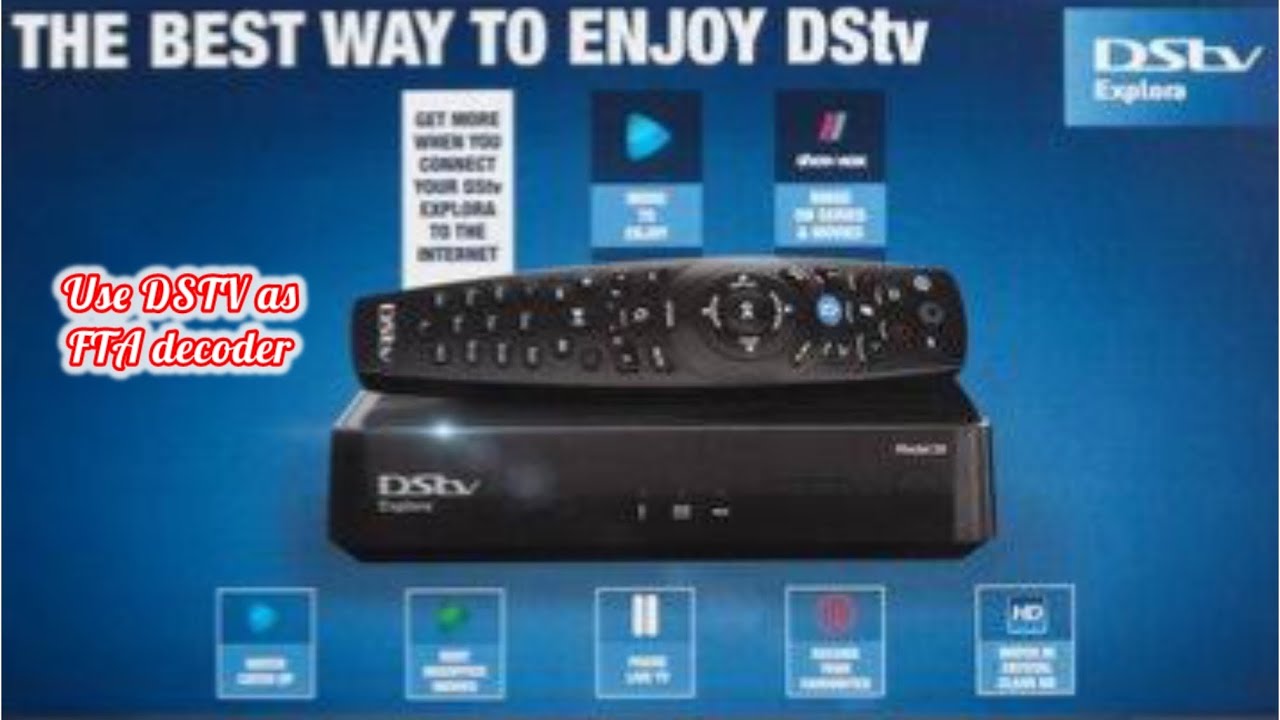 How to use DSTV as FTA decoder 