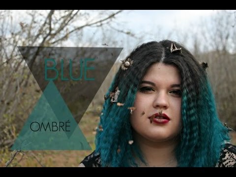 Cabello Corto Azul