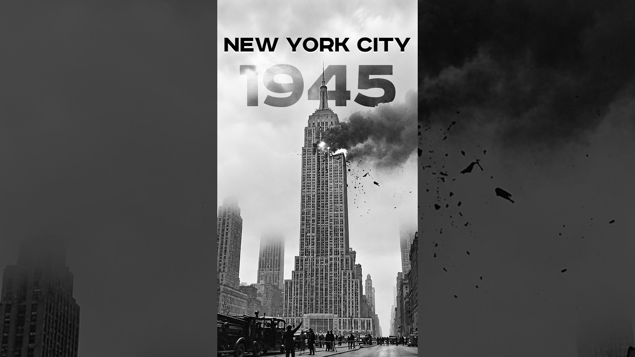 A B-25 Hit the Empire State Building
