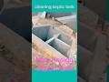 New design, septic tank cleaning, simple tank safety Tank short video #construction