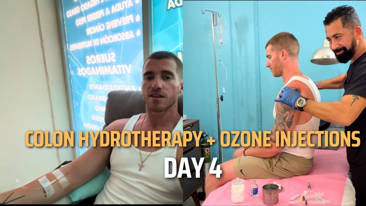 Detoz Injection COLON HYDROTHERAPY DETOX + OZONE INJECTIONS - DAY 4 - YouTube
