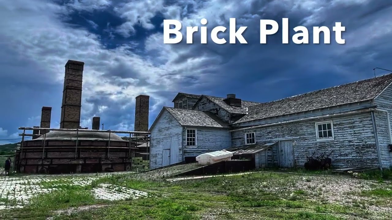 Exploring Claybank Brick Plant in Saskatchewan