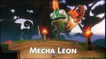 ASTRO BOT: EPIC Boss Fight vs. Mecha Leon (Chameleon)