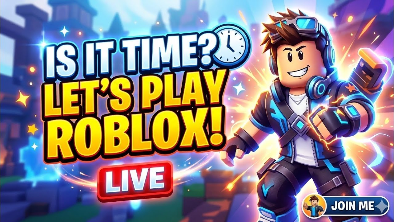 Is it Roblox O'Clock? Yes. Yes it is. 🕒 #Roblox