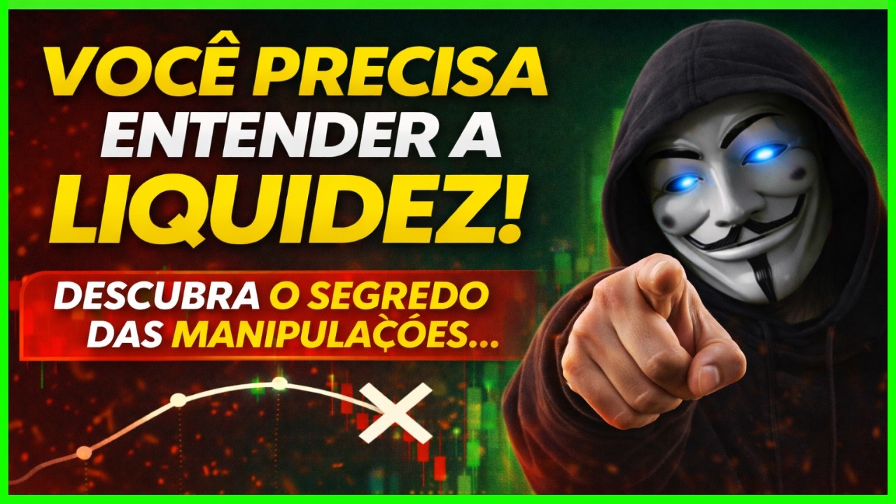 VOCE NÃO PERDE DINHEIRO POR AZAR. É FALTA DE LIQUIDEZ  🔥