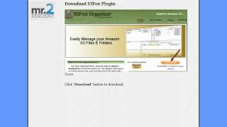 Howto - Download And Install S3Fox Plugin
