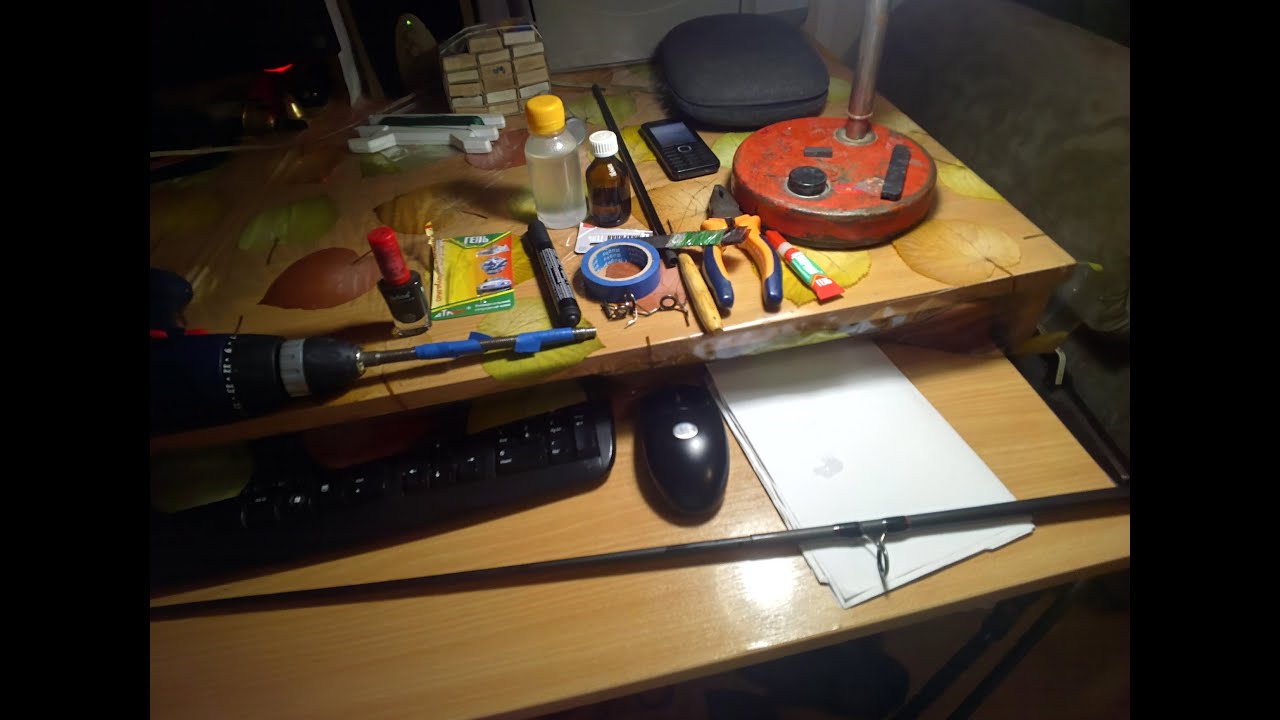 как отремонтировать сломанный карповик - YouTube