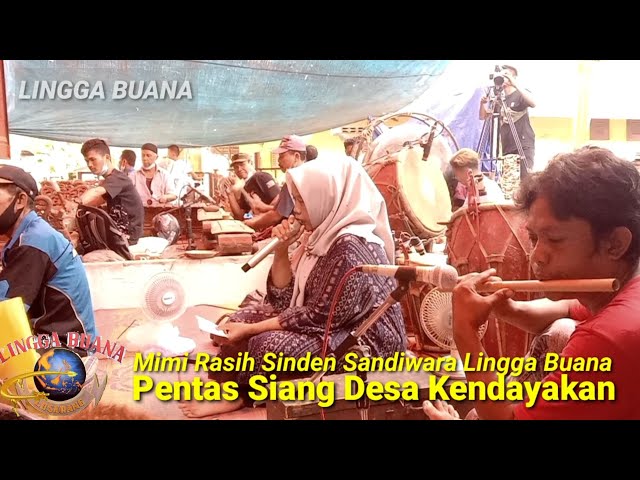 Gamelan Sinden Anyar Sandiwara Lingga Buana 2021 Pentas Siang Desa Kendayakan class=