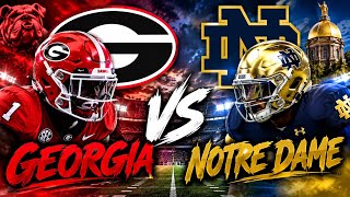 Georgia vs Notre Dame **online**  screenshot 4