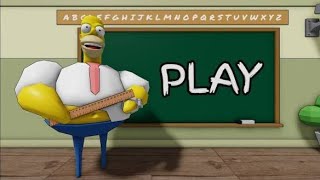 ESCAPE HOMERS DETENTION  (OBBY) GAMEPLAY WALKTHROUGH 4K