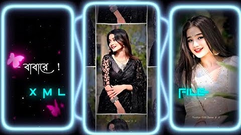 #Baba Re Baba Re song😍💫XML file 🔰 Bangla song 🔰 Bangla song Xml file 🔰 alight motion 🔰 XML file 🔰