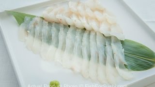 How to Cut Fluke Sashimi (Usuzukuri) | Fish for Sushi