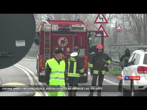 20ENNE MORTO IN TANGENZIALE: AVEVA LA MOTO DA UN MESE | 20/03/2024