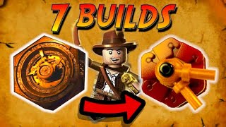 7 Ways to Build a LEGO Dial of Destiny from Indiana Jones!