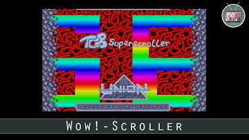 The Union Demo: Wow!-Scroller by The Carebears, 1989 | Atari ST Intro